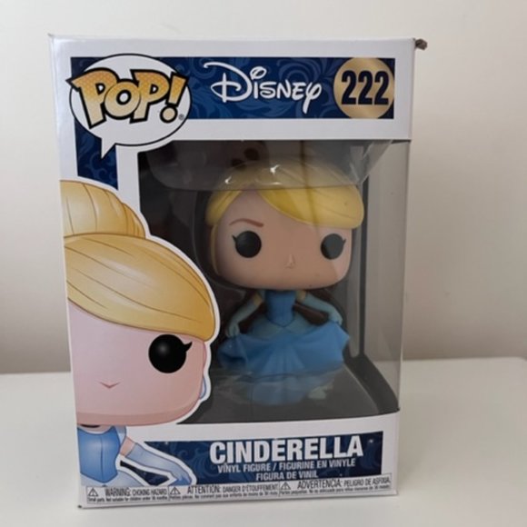 Funko Pop Princess Cinderella 222 and Universal Studios Japan popcorn bucket - Picture 6 of 9